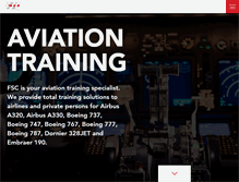 Tablet Screenshot of fsctraining.com